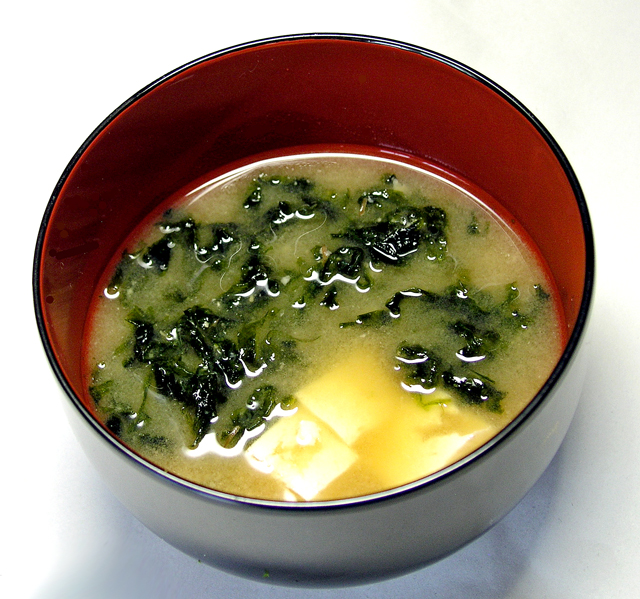 あおさのりの味噌汁